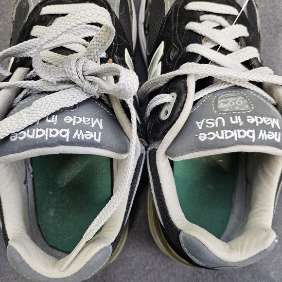 New Balance 993 USA Black Grey‎ Suede WR993BK Running Walking Sneakers Womens 9B - Picture 10 of 10